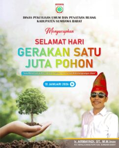 Selamat Hari Gerakan Satu Juta Pohon