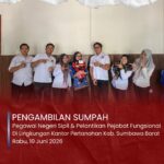 Tiga CPNS Kantah Sumbawa Barat Resmi Dilantik Jadi PNS, Wamen ATR/BPN Tekankan Integritas & Profesionalisme SapaNTB.Photos