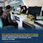 Dua Tahun Pemerintahan Prabowo-Gibran, ATR/BPN Berikan Kepastian Waktu Layanan Lewat Pengukuran Terjadwal dan PERINTIS 10 Hari